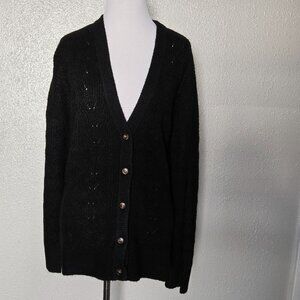 NWT Black boyfriend sweater from Torrid